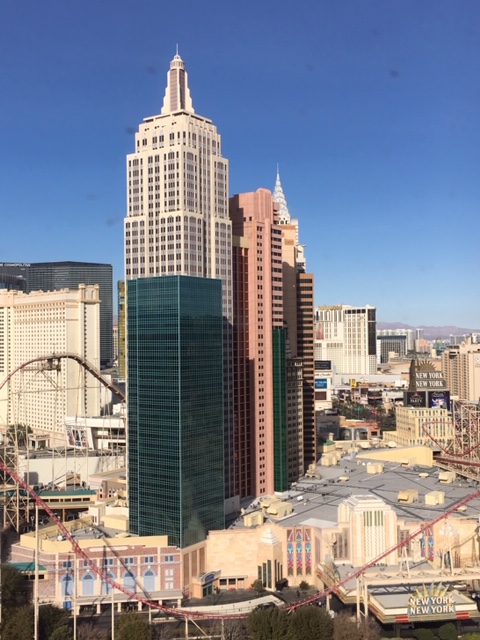 New York-New York Hotel skyline, Las Vegas